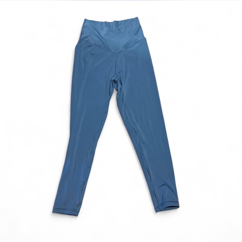Aerie Crossover High-Waisted Blue Leggings
